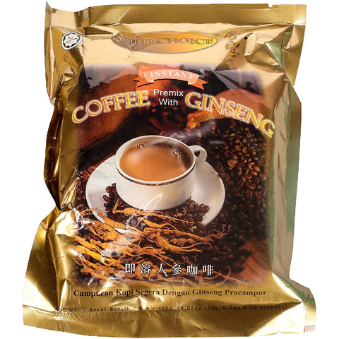 Gold Choice Ginseng Coffee, 14.08 Oz - 20 sachet - Cutimart