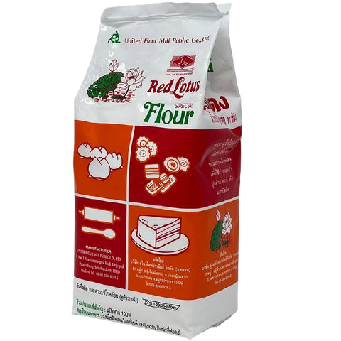 Red Lotus Special Flour for Steamed Cakes (Bột Bánh Bao) - 35 oz - Cutimart