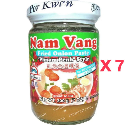 Por Kwan - Nam Vang Fried Onion Paste Phnom Pehn Style (Cốt Hủ Tiếu Nam Vang) - 7 oz