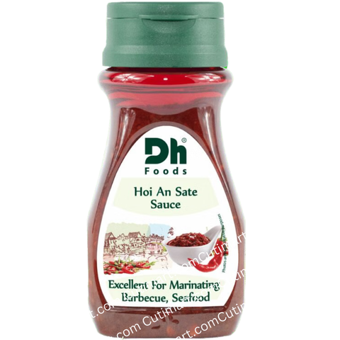 DhFoods Hoi An Chili Satay Sauce (Sốt Sa Tế Hội An) - 100g / 3.53oz