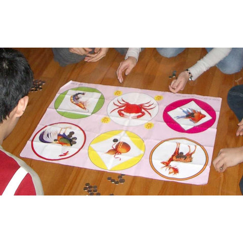 New Year Dice Game - Fish Crab Prawn Game (Bầu Cua Tôm Cá)