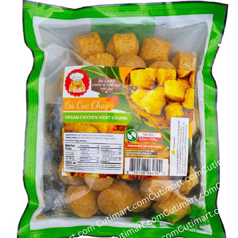 Smile Vegan Chicken Meat Chunk (Gà Cục Chay) - 100g / 3.5oz