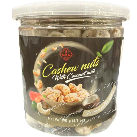 3 Mien Cashew Nuts Coconut Milk 190g