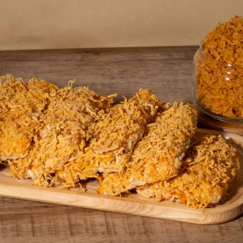 Ma 4 Crisy Rice Cakes with Pork Floss (Cơm Cháy Chà Bông) - 255g/9oz