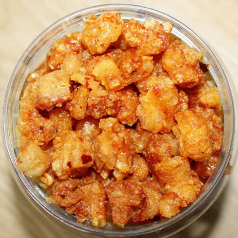 Ma 4 Crispy Pork Rinds with Fish Sauce, Garlic & Chili (Tóp Mỡ Rim Tỏi Ớt Nước Mắm) - 283g/10oz