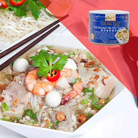 Quoc Viet Foods Pork Flavored "Hu Tieu" Soup Base (Cốt Hủ Tiếu) - 10oz