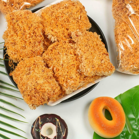 Ma 4 Crisy Rice Cakes with Pork Floss (Cơm Cháy Chà Bông) - 255g/9oz