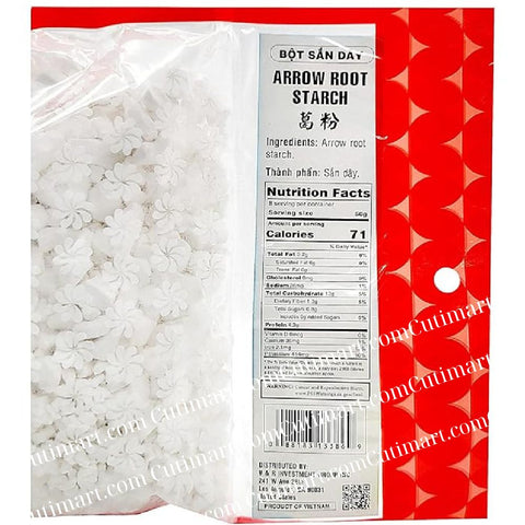 Fortuna Arrowroot Starch (Bột Sắn Dây) 14oz