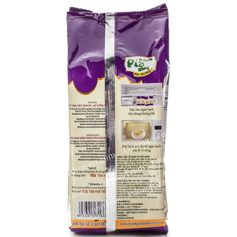 Banh Pia Tan Hue Vien Hopia Cake - Taro Durian Flavor (Khoai Môn Sầu Riêng) - 400g