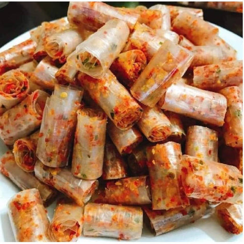 3 Mien Instant Rice Paper With Shrimp (Bánh Tráng Cuộn Tôm) - 150g