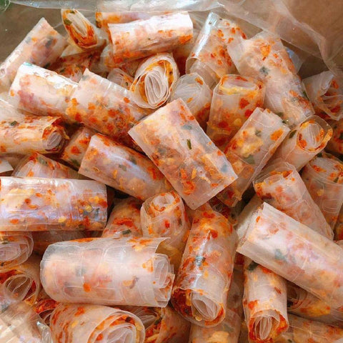 3 Mien Instant Rice Paper With Shrimp (Bánh Tráng Cuộn Tôm) - 150g