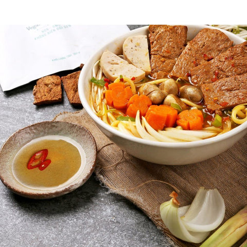 Smile Vegan Beef Slices (Bò Lát Chay) - 100g / 3.5oz