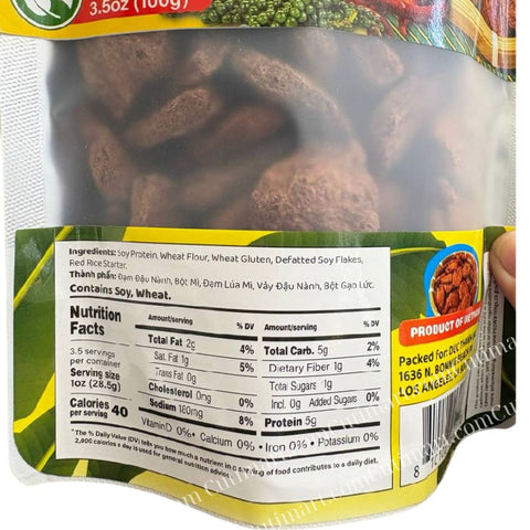 Smile Vegan Beef Slices (Bò Lát Chay) - 100g / 3.5oz