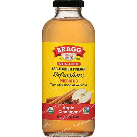 Bragg Apple Cider Vinegar - Apple Cinnamon - 16 fl oz