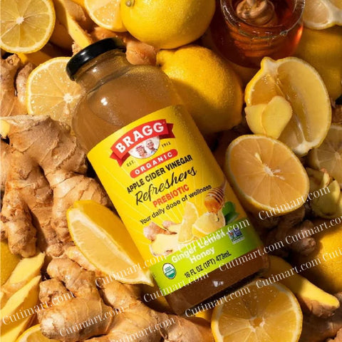 Bragg Apple Cider Vinegar - Ginger Lemon Honey 16 fl oz