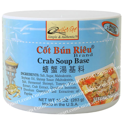 Quoc Viet Foods Crab Soup Base (Cốt Bún Riêu)- 10oz