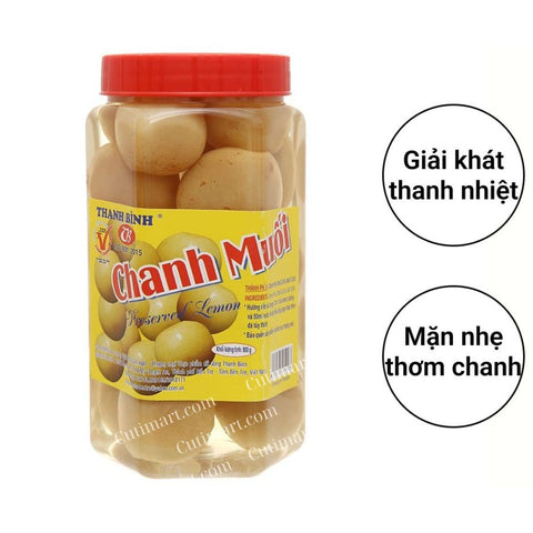 Thanh Binh Preserved Lemon (Chanh Muối) - 31.75 Oz