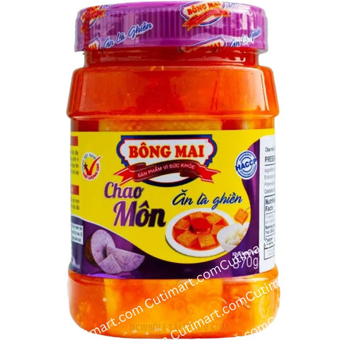 Bong Mai Preserved Taro Beancurd (Chao Môn Bông Mai) - 370g / 13oz