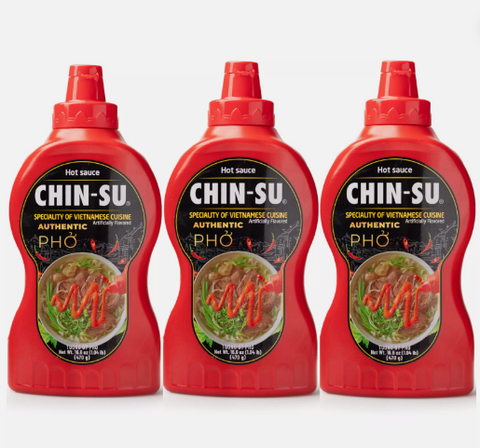 Vietnamese CHIN-SU Hot Sauce for Pho (Chin-Su Tương Ăn Phở) 470g