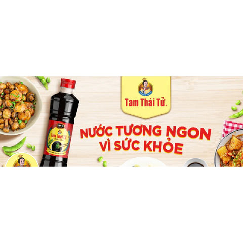 Chinsu Tam Thai Tu Soy Sauce (Nước Tương Tam Thái Tử) - 650 ml