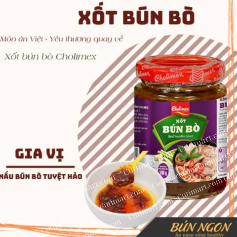 Cholimex Beef Noodle Sauce (Xốt Bún Bò) 180 g