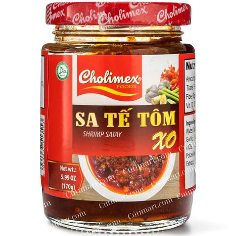 Cholimex XO Shrimp Satay Sauce (Sa Tế Tôm) 170g