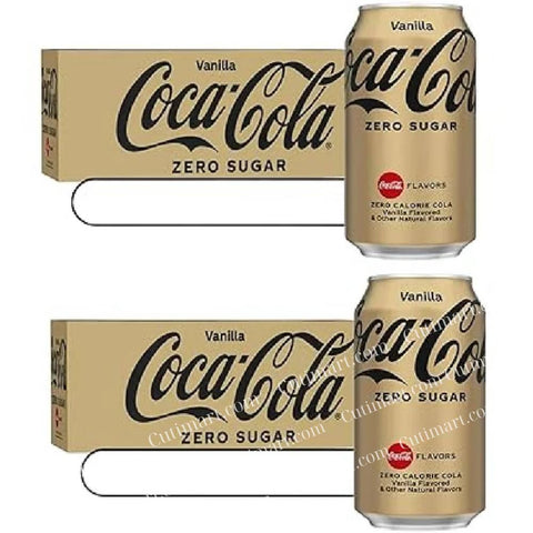 Coca-cola Vanilla Zero Sugar - 24 Packs
