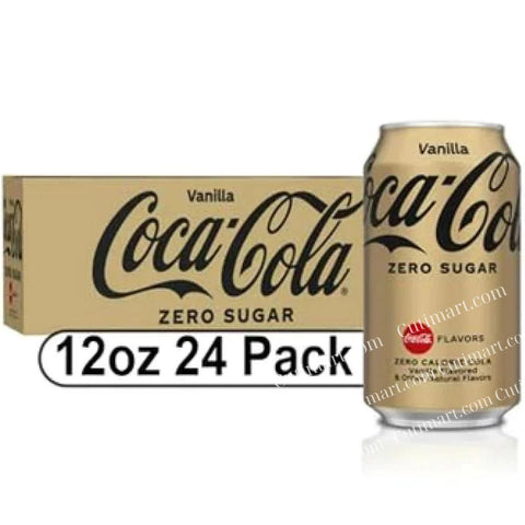 Coca-cola Vanilla Zero Sugar - 24 Packs