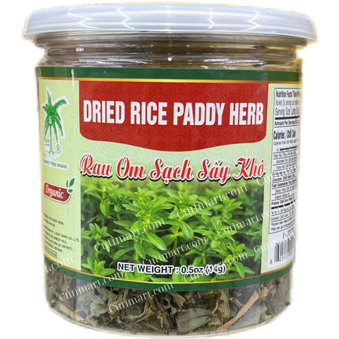 Coconut Tree Brand Dried Rice Paddy Herb (Rau Om Sấy Khô) - 0.5 Oz