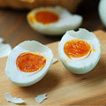 Cooked Salted Duck Eggs (Trứng Vịt Muối Ăn Liền) 6 eggs - Cutimart