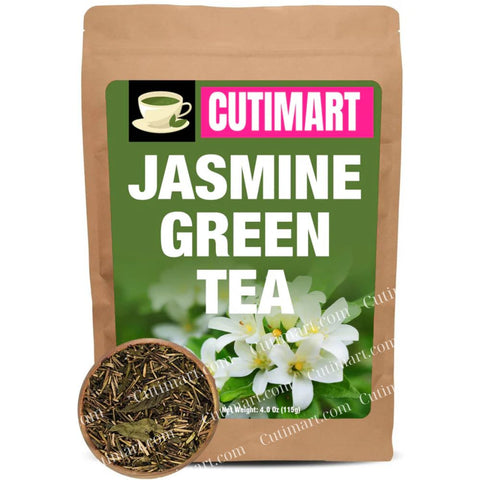 CutiMart Jasmine Tea Loose Leaf (Trà Lài) - 4oz