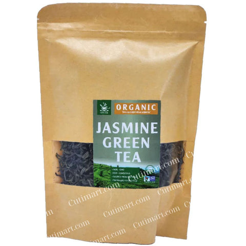 CutiMart Jasmine Tea Loose Leaf (Trà Lài) - 4oz