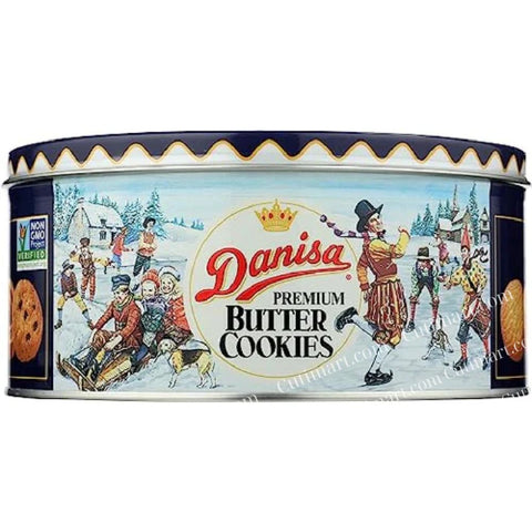 Danisa, Butter Cookies Tin, 16 Ounce