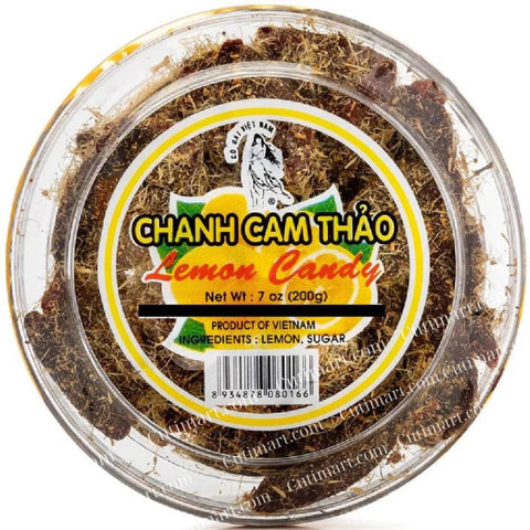 Dried Lemon Mix Licorice (Chanh Cam Thảo) - 200g