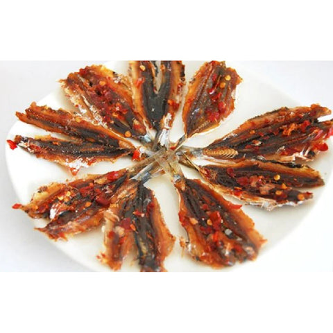Dried Roasted Seasoned Sardines (Khô Cá Trích Tẩm Nướng) 3.17 oz