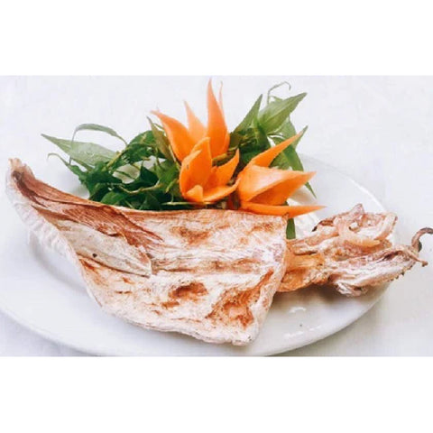 Dried Skinless Squid (Khô Mực) Size Large - 5.25 oz
