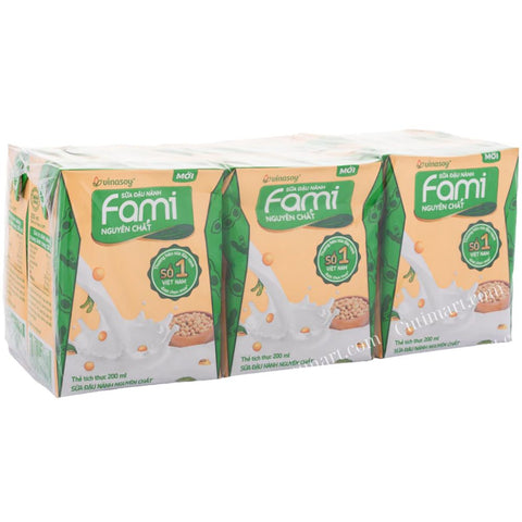 Fami Soy Milk Original (Sữa Đậu Nành Fami) - 200ml