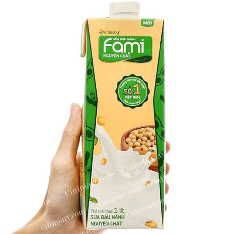 Fami Soy Milk Original (Sữa Đậu Nành Fami) 33.8oz