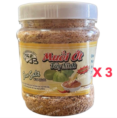 AB Roasted Chili Salt (Muối Ớt Tây Ninh) - 8.8 Oz