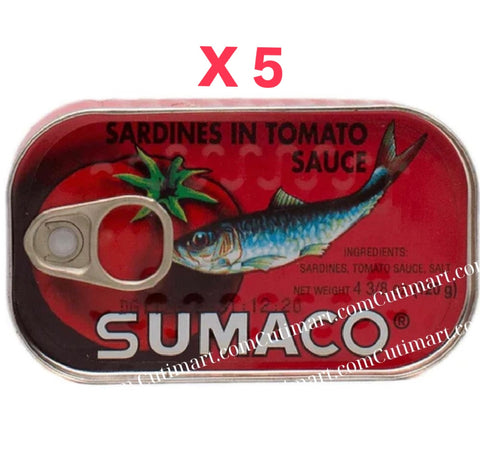 Sumaco Sardines in Tomato Sauce 4.4 oz