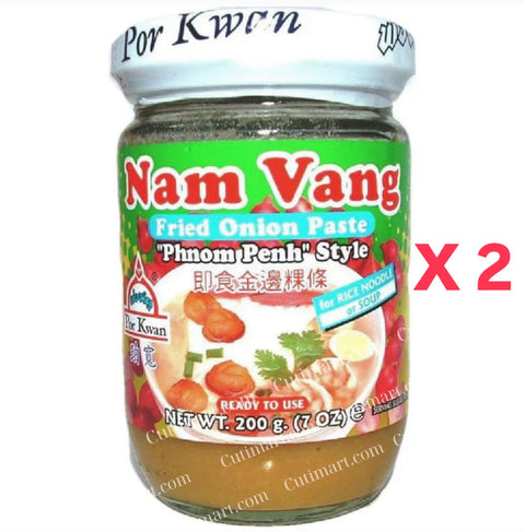 Por Kwan - Nam Vang Fried Onion Paste Phnom Pehn Style (Cốt Hủ Tiếu Nam Vang) - 7 oz