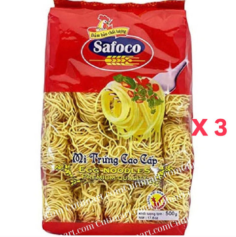 Safoco Egg Noodles (Mì Trứng) - 500g