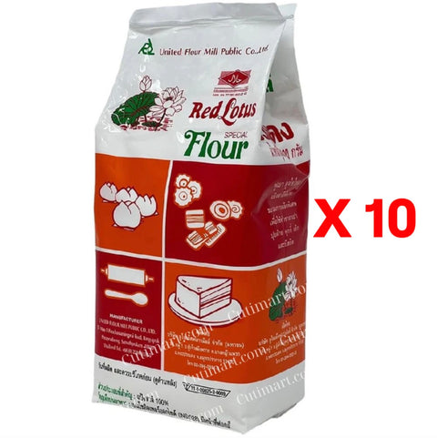 Red Lotus Special Flour for Steamed Cakes (Bột Bánh Bao) - 35 oz