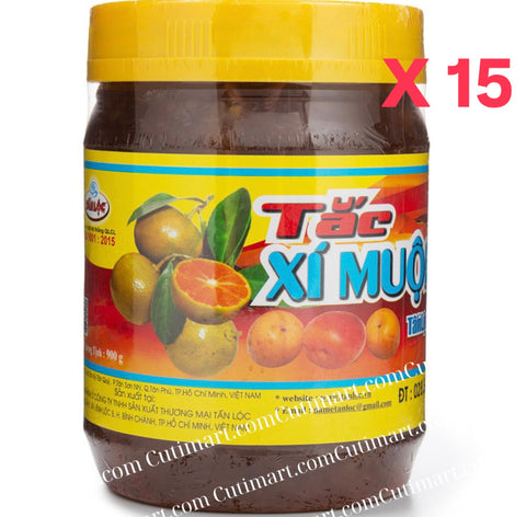 Tan Loc Pickled Kumquat (Tắc Xí Muội Tấn Lộc) - 900g