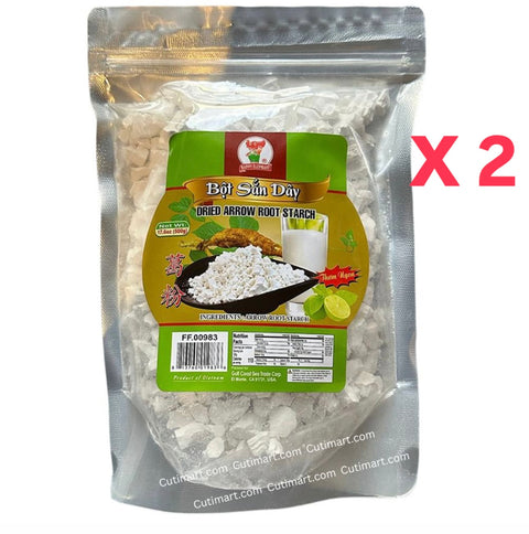 Happy Elephant Arrowroot Starch (Bột Sắn Dây) 17.6oz