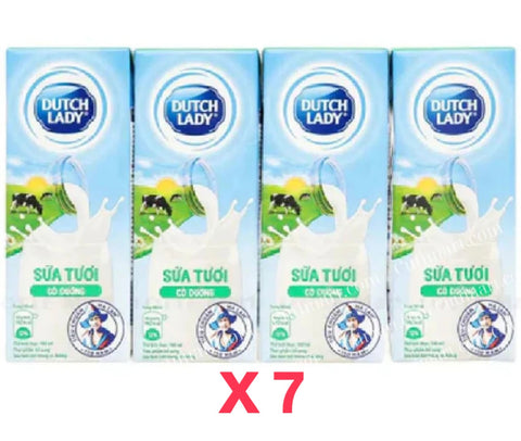 Dutch Lady Sweet Milk (Sữa Tươi Cô Gái Hà Lan) - 180ml