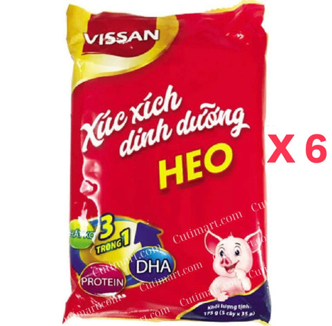 Vissan Sausage (Xúc Xích Dinh Dưỡng Heo Vissan) - 175g