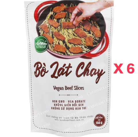 An Nhien Vegan Beef Slices (Bò Lát Chay) - 5.29 Oz