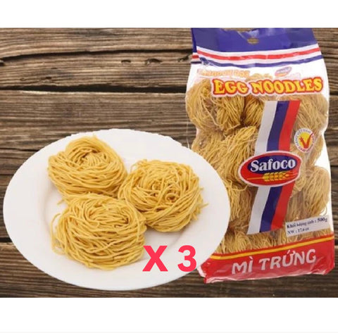 Safoco Egg Noodles (Mì Trứng) - 500g