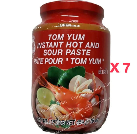 Cock Brand Tom Yum Instant Hot & Sour Soup Paste (Cốt Lẩu Thái Tomyum) - 16 Oz